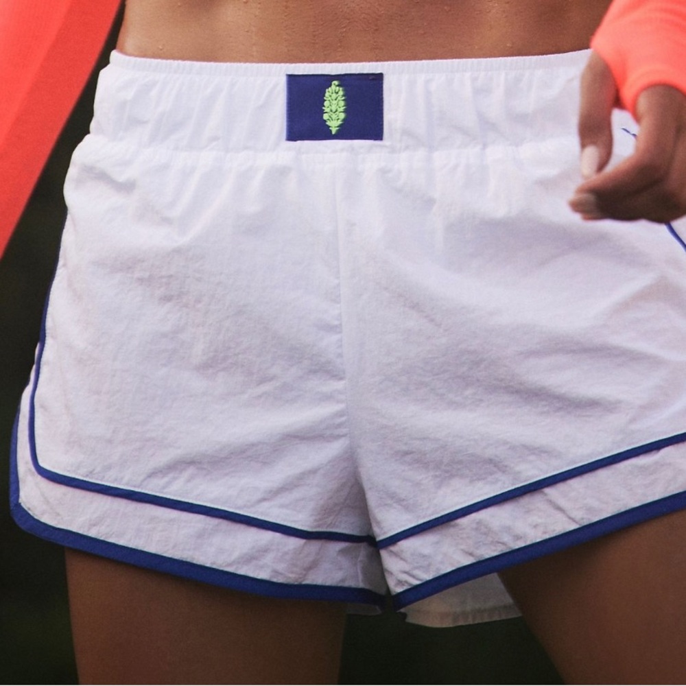 Free People Movement Varsity Blues Shorts